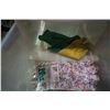 Image 5 : WHITE 3 DRAWER ORGANIZER AND WORK GLOVES