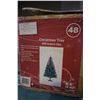 Image 12 : BOX OF XMAS DECOR, SANTA, AND XMAS TREE