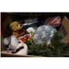 Image 9 : BOX OF XMAS DECOR, SANTA, AND XMAS TREE