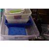Image 2 : LOT OF PLASTIC BINS