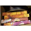 Image 4 : BOX OF SMALL CANVAS PICTURES, TEA POT, ETC