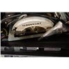 Image 3 : STANLEY ROLLING TOOLBOX W/ SANDER, SAW CAT, CIRCULAR SAW, AND TOOLS