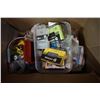 Image 3 : 2 BOXES OF VARIOUS HARDWARE AND FASTENERS