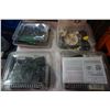 Image 2 : LOT OF SECURITY CAMERAS, SENSORS, AND MOUNTS