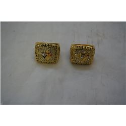 2 NEW REPRO TORONTO BLUEJAYS WORLD SERIES RINGS