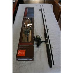 COPPER RIVER FISHING ROD IN BOX AND PANCO ELITE FISHING ROD W/ SPINNING REEL