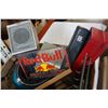 Image 3 : RED BULL SIGN, COCA COLA SIGN, 2 YORX SPEAKERS, AND DECOR