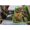 Image 1 : LOT OF STONE TEALIGHT HOLDERS AND STONE DECORATIONS