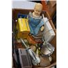 Image 2 : BOX OF WII CONSOLE, FOLDING ANCHOR, ANTIQUE DOLL, ESTATE GOODS