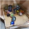 Image 1 : TRAY OF 20 ART GLASS PAPERWEIGHTS