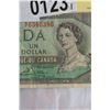 Image 2 : 1954 CANADIAN 1 DOLLAR BANK NOTE