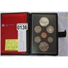 Image 1 : 1980 ROYAL CANADIAN MINT SET WITH .500 SILVER POLAR BEAR SILVER DOLLAR