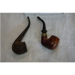 2 VINTAGE PIPES - BRIGHAM AND BRIAR