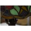 Image 4 : LEADED GLASS TABLE LAMP