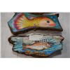 Image 3 : 3 BARK ART FISH THEMED