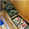 Image 3 : GI JOE HUMVEE BAG OF FIGURES AND 3 SMALL TRAYS OF TOYS
