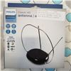 Image 2 : NEW OVERSTOCK PHILIPS CLASSIC HD DIGITAL ANTENNA, 1080P, 4K READY WITH PHILIPS 3 DEVICE UNIVERSAL RE