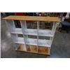 Image 3 : MAPLE AND WHITE 4FT CUBICAL SHELF