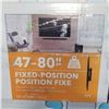 Image 3 : NEW OVERSTOCK INSIGNIA 47-80 INCH FIXED POSITION TV WALL MOUNT 120LB CAPACITY