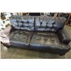 Image 2 : LEATHER TUFTED SOFA