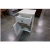 Image 2 : WHITE 1 DRAWER NIGHTSTAND