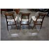 Image 3 : 3 MCM DINING CHAIRS