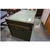Image 3 : GREEN LEATHER TRUNK