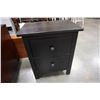 Image 1 : 2 DRAWER NIGHT STAND