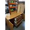 Image 4 : DRESSER W/ BEVELLED MIRROR