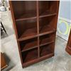Image 3 : DREXEL CHARLETON CHERRY STORAGE SHELF, APPROX 7FT TALL
