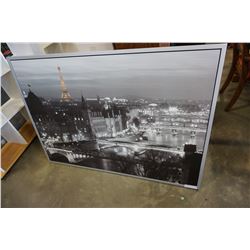 LARGE PARIS PRINT 55 WIDE X 40 INCHES TALL