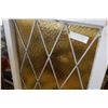 Image 3 : 2 x 3 FT LEADED GLASS WINDOW