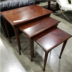 3 NESTING END TABLES