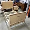 Image 1 : SINGLE SIZE BEDFRAME AND 1 DRAWER NIGHTSTAND