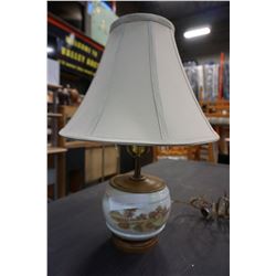 PORCELAIN FARMHOUSE LAMP