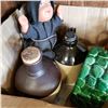 Image 3 : BOX OF STONEWARE LIQUOR JUGS, ETC