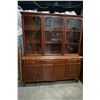 Image 1 : FRENCH PROVINCIAL DISPLAY CABINET 2PC