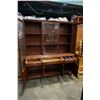 Image 2 : FRENCH PROVINCIAL DISPLAY CABINET 2PC