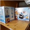 Image 1 : NEW DISNEY FROZEN WAFFLE MAKER AND FROZEN PERSONAL BLENDER