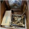 Image 2 : BULOVA MANTLE CLOCK AND CUTLERY