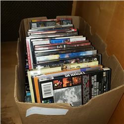 BOX OF DVDS