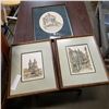 Image 1 : 2 FRAMED PRINTS AND ETCHING