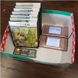 NINTENDO DS CONSOLE AND GAMES