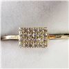 Image 4 : 10KT YELLOW GOLD CZ RING W/ APPRAISAL $650
