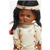 Image 4 : FIRST NATIONS DOLL AND 2 FOLK ART HORSES W/ LEATHER EARS