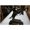Image 3 : BRONZE BRONCO BUSTER PROJECT COWBOY BY REMINGTON STATUE