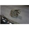 Image 3 : HOSELTON SCULPTURES ALUMINUM BEAR SCULPTURE, AND SOAPSTONE BEAR