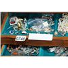 Image 2 : JEWELLERY BOX W/ CONTENTS