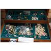 Image 4 : JEWELLERY BOX W/ CONTENTS