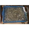 Image 1 : TRAY OF CRYSTAL CHANDELIER DROPS